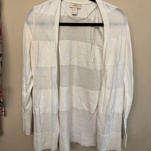 🎉🎉LOFT Women's Cream Cardigan